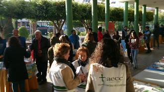 En los soportales del IES